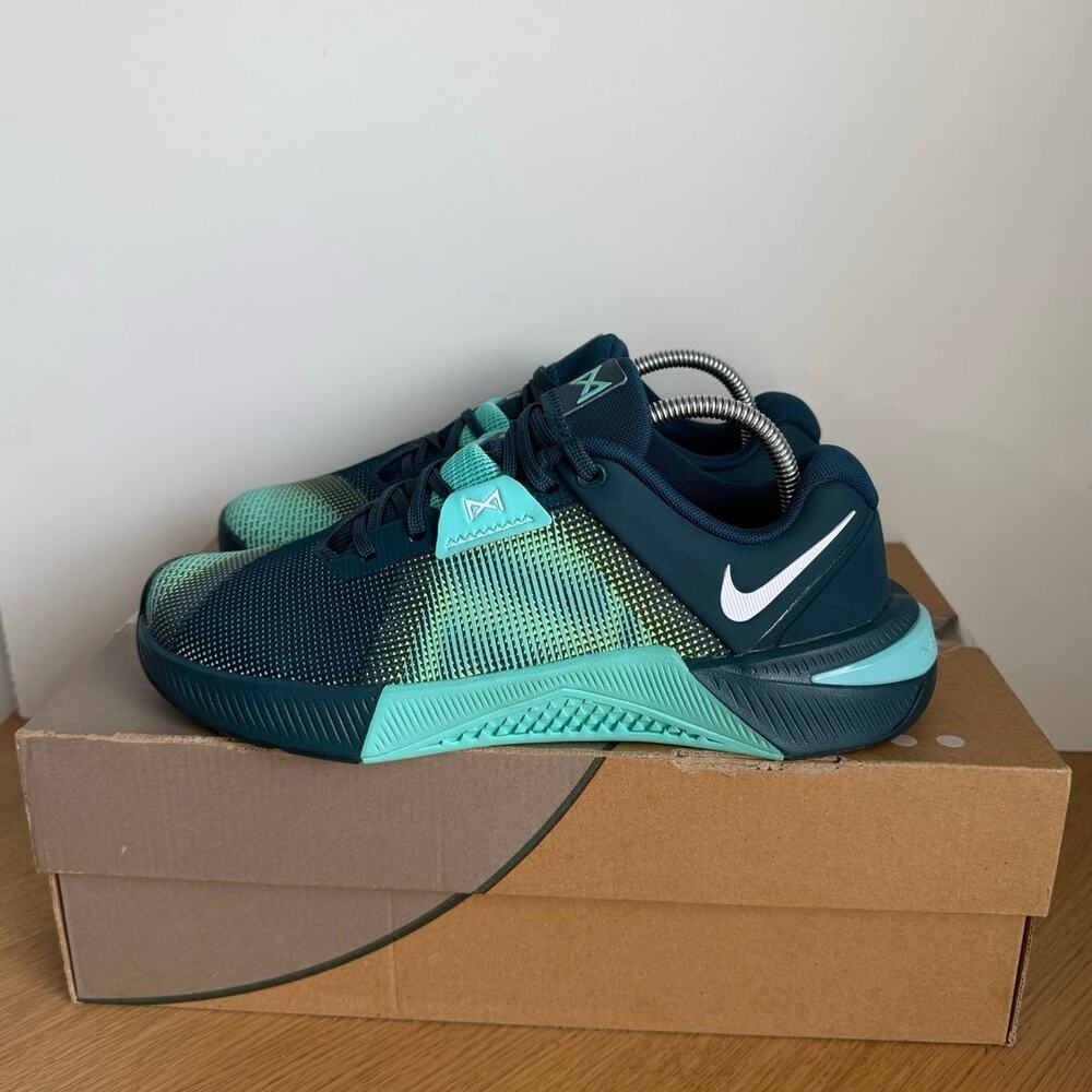 Nike Metcon 10 ‘Midnight Turquoise’ Women Running Sneakers- SZ 8 - Picture 2 of 11